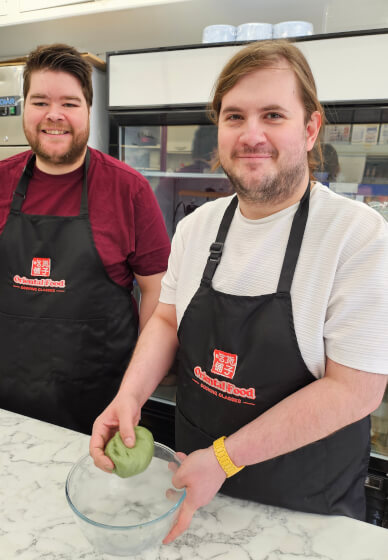 Family Green Mochi Making Class: Qing Tuan
