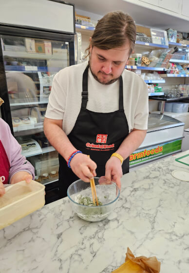Family Green Mochi Making Class: Qing Tuan