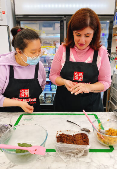 Family Green Mochi Making Class: Qing Tuan