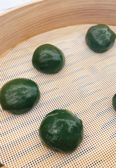 Family Green Mochi Making Class: Qing Tuan