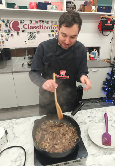 Family Japanese Cooking Class: Bento and Gyudon