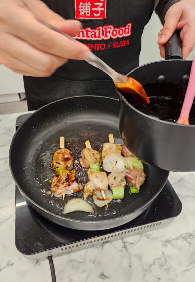 Family Japanese Cooking Class: Yakitori and Bento Box