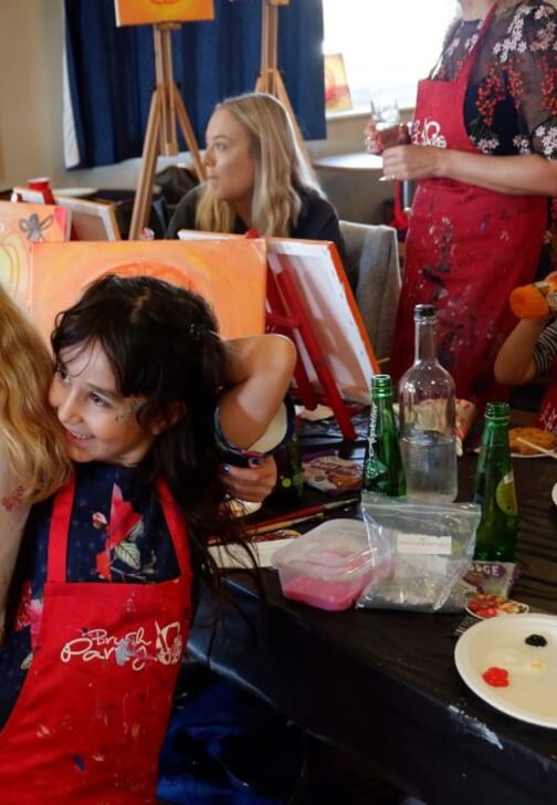 Family Painting Class - Brush Party with Rachael - Didcot