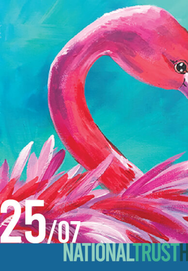 Family Painting Workshop at the National Trust Hughenden Estate
