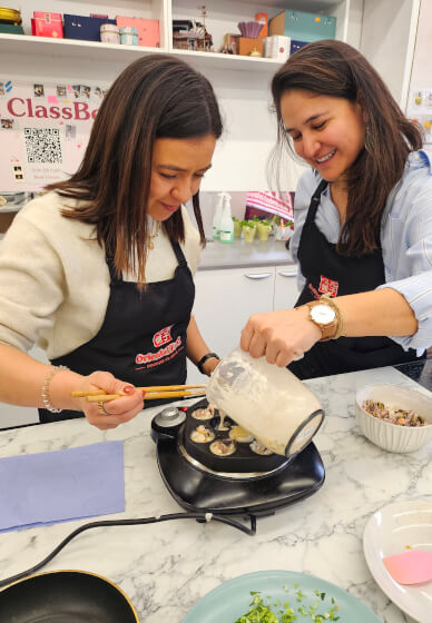 Family Takoyaki Class – Japanese Street Food for Parents and Kids