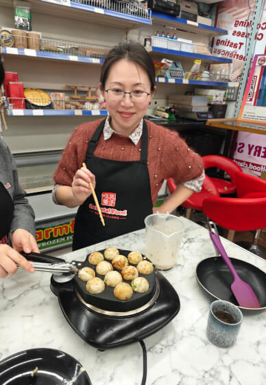 Family Takoyaki Class – Japanese Street Food for Parents and Kids