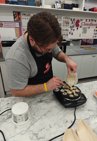 Family Takoyaki Class – Japanese Street Food for Parents and Kids