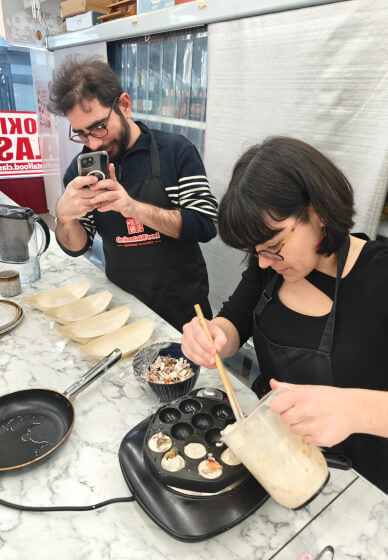 Family Takoyaki Class – Japanese Street Food for Parents and Kids
