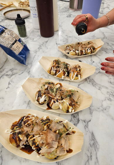 Family Takoyaki Class – Japanese Street Food for Parents and Kids