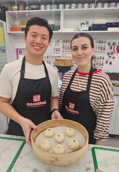 Family Vegan Buns Class – Create, Twist and Steam Together