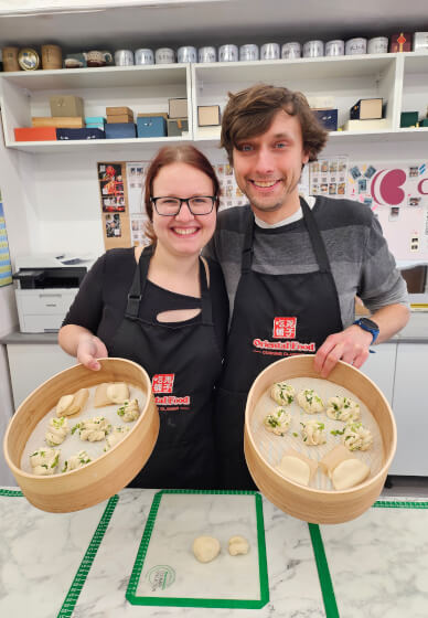 Family Vegan Buns Class – Create, Twist and Steam Together