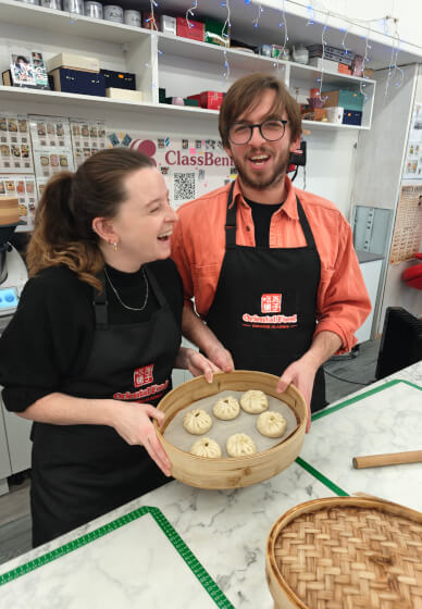 Family Vegan Buns Class – Create, Twist and Steam Together