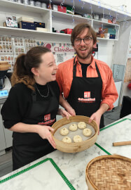Family Vegan Buns Class – Create, Twist and Steam Together