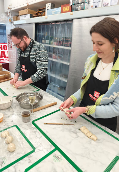 Family Vegan Buns Class – Create, Twist and Steam Together