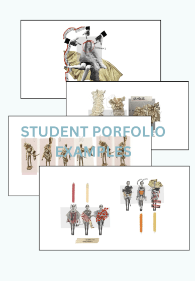 Fashion Portfolio Development at Home