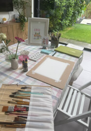 Father's Day Watercolour and Indian Bites Experience