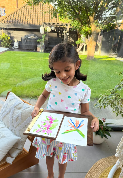 Father's Day Watercolour and Indian Bites Experience