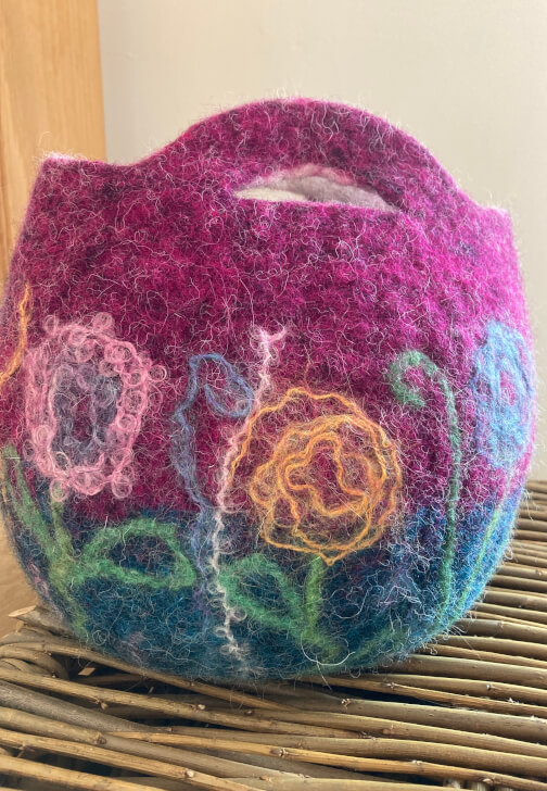 Felted Pot Day Workshop