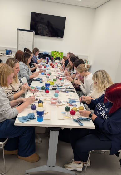 Festive Bauble Decorating Workshop for Beginners
