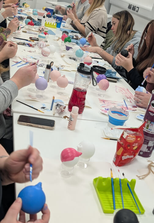 Festive Bauble Decorating Workshop for Beginners