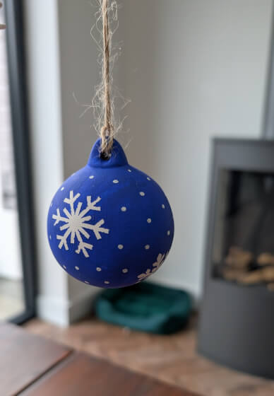 Festive Bauble Decorating Workshop for Beginners