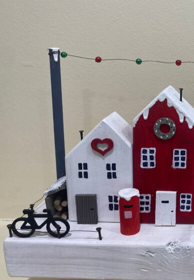 Festive Street Workshop – Create Your Own Wooden Village - Barton