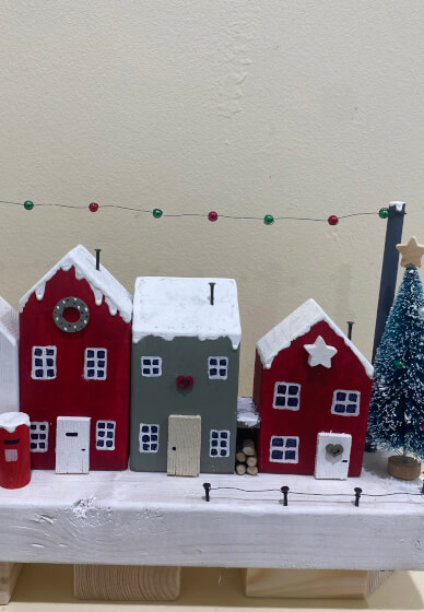 Festive Street Workshop – Create Your Own Wooden Village - Barton