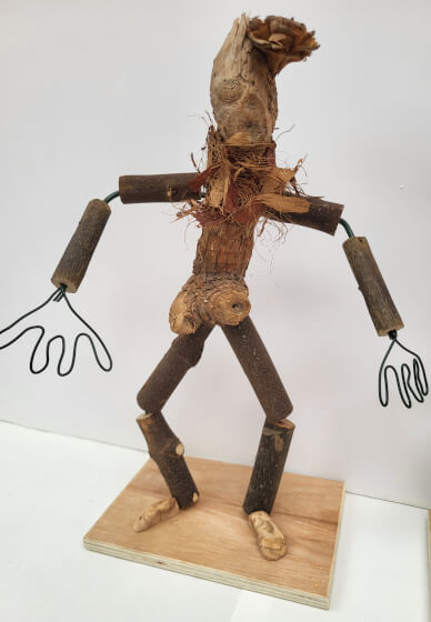 Figure Sculpture in Wire and Natural Materials: Day Workshop