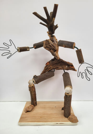 Figure Sculpture in Wire and Natural Materials: Day Workshop