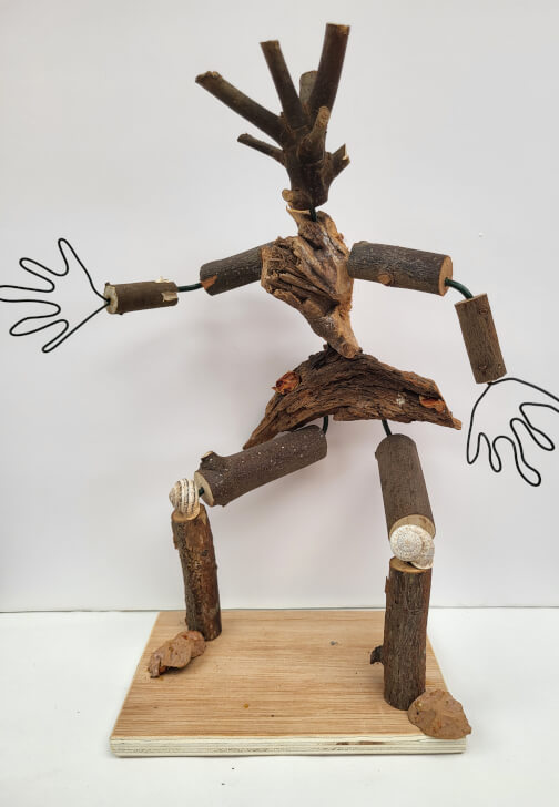 Figure Sculpture in Wire and Natural Materials: Day Workshop
