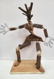 Figure Sculpture in Wire and Natural Materials: Day Workshop