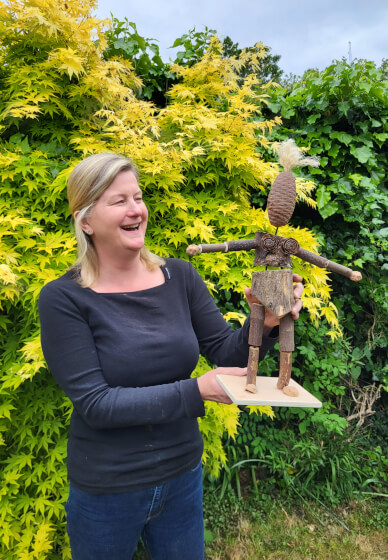 Figure Sculpture in Wire and Natural Materials: Day Workshop