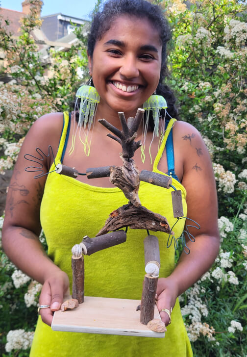 Figure Sculpture in Wire and Natural Materials: Day Workshop