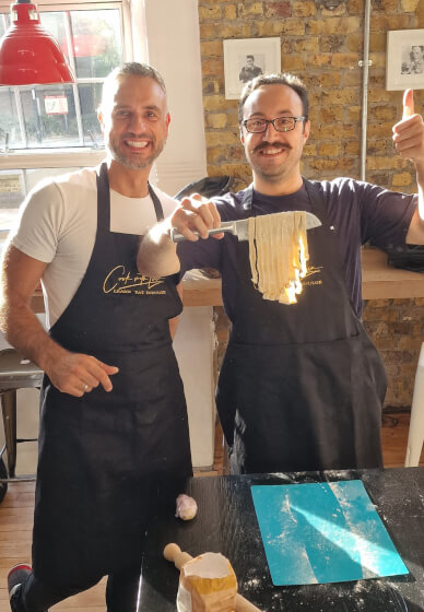 Fine Wine Tasting and Handmade Pasta Workshop