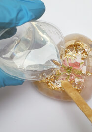 Floral Trinket: Epoxy Resin Botanical Dish - Make 3