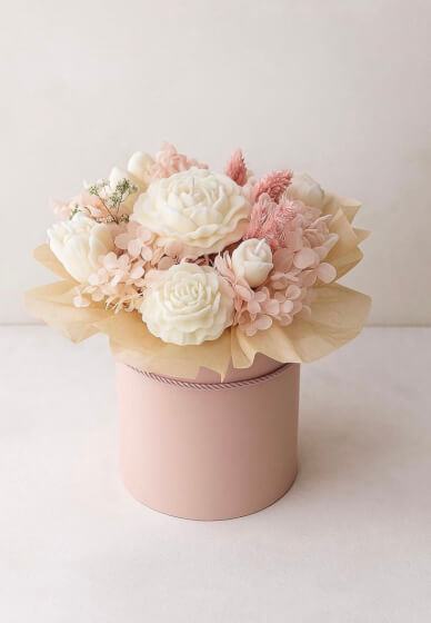 Flower Candle Bouquet Making Class
