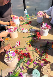 Flower Candle Bouquet Making Class