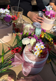 Flower Candle Bouquet Making Class