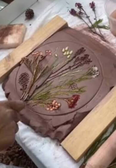 Flower Casting / Bas Relief Botanical Flower Workshop