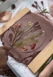 Flower Casting / Bas Relief Botanical Flower Workshop