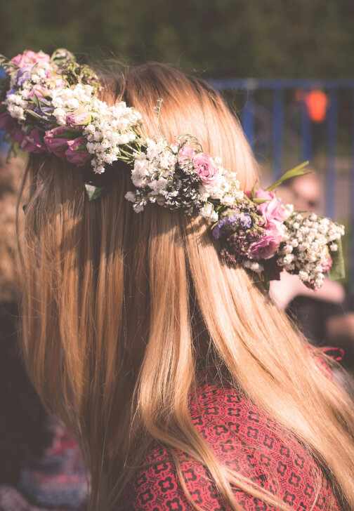 Flower Crown Making Party