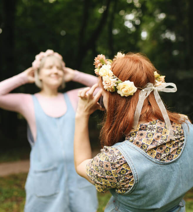 Flower Crown Making Party