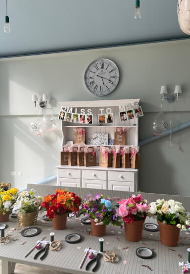 Flower Crown Workshop for Hen Parties