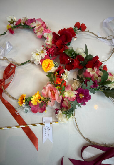 Flower Crown Workshop for Hen Parties