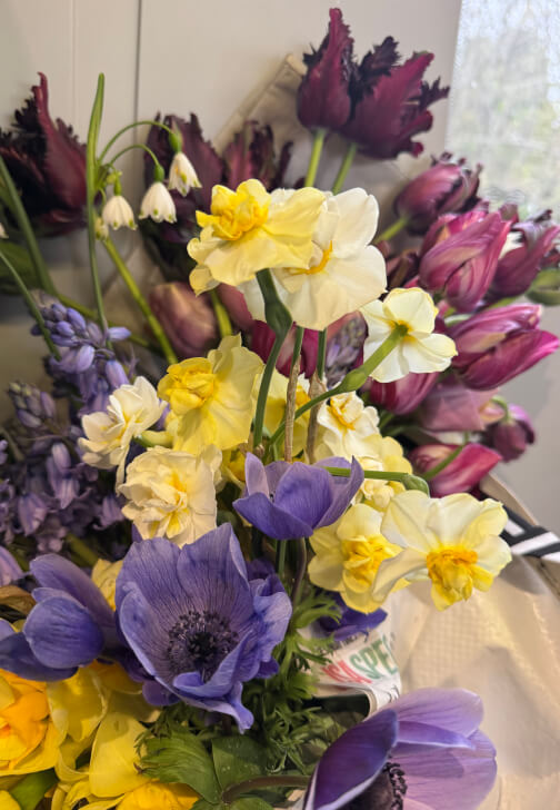 Flower Farm Visit and Bouquet Making Class