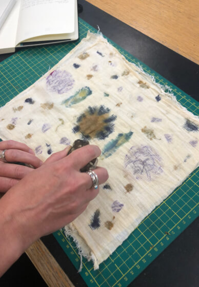Flower Printing Textiles Workshop