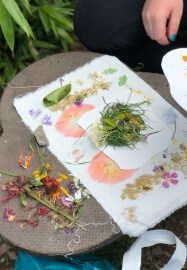 Flower Printing Textiles Workshop