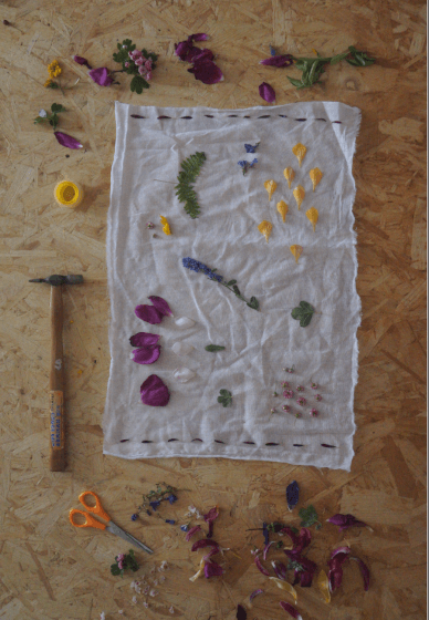 Flower Printing Textiles Workshop