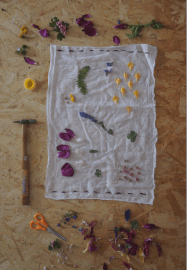 Flower Printing Textiles Workshop