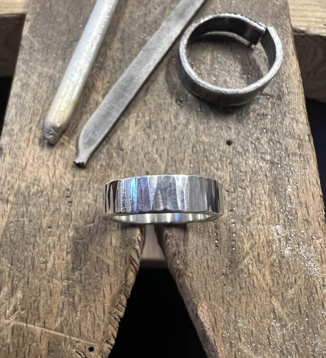 Forged Wide Ring Making Workshop - Northamptonshire